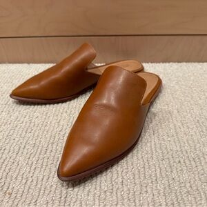 Madewell Brown Leather Women's Mules